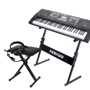 Aksesori Keyboard Piano Organ Elektronik Kustom Pabrik Bangku Dudukan Organ Elektronik