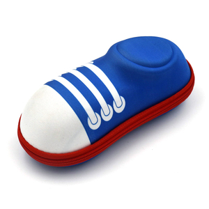 Nouvelle forme de <span class=keywords><strong>chaussure</strong></span> enfants étui à lunettes EVA étuis à lunettes enfants étui à lunettes rigide - Product Image 1