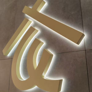 Insegna Elettronica 3D Retroilluminata in Acciaio Inox Personalizzabile per Pubblicità e Decorazione, Impermeabile, LED, Dimensioni/Colore/<span class=keywords><strong>Font</strong></span> Personalizzabili - Product Image 1