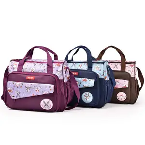 Sac à langer de voyage de grande taille pour maman <span class=keywords><strong>et</strong></span> papa, sac à langer pour bébé garçon ou fille, ensemble de 3 pièces, sac de maman - Product Image 1