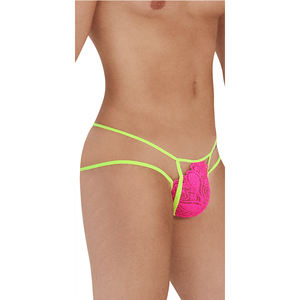 กางเกงในชายขายส่ง ผ้าโมดอล สีพื้น แต่งลูกไม้ ทรงทีแพนท์ สวมใส่สบาย ระบายอากาศได้ดี เนื้อผ้านุ่ม กางเกงในแบบจ็อคสแตรปสำหรับเด็กผู้ชาย - Product Image 3