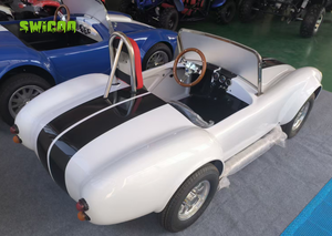 1500W Niños Regalo de Navidad Mini Shelby <span class=keywords><strong>Cobra</strong></span> Convertible Padre Hijo Deportivo Paseo Karts para diversión festiva - Product Image 4