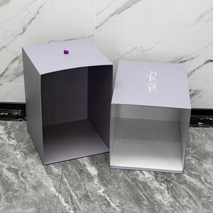 Caja de Cartón con Recubrimiento C2S de Fábrica OEM, Caja de Embalaje con Estampado en Caliente Rosa, Cajas para Pelucas con Cajón, Embalaje con Logotipo Personalizado, Caja Cuadrada con Cajón - Product Image 6