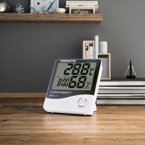 Temperatura personalizável e umidade Medidor com ímã Oferece OEM e ODM Suporte - Product Image 1