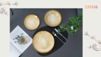 Service de table numérique 18 pièces en porcelaine New Bone / Services de table élégants pour 6 personnes avec décalcomanie