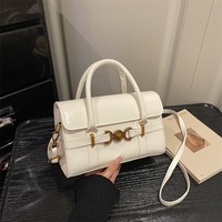 Tas Tangan Mini Kotak Mewah Wanita Gaya Eropa Retro Serbaguna Tas Selempang Tas Tangan Wanita Mewah