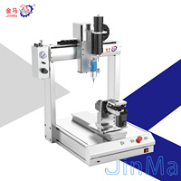 Machine de distribution de silicone visuelle CCD à 5 axes, distributeur de colle à positionnement visuel automatique