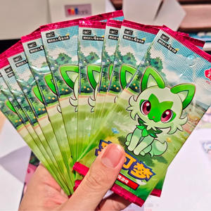 Album chinois simplifié <span class=keywords><strong>Carte</strong></span> Real Authentique Pokemoned 151 Collectible Trading Tcg Card Game Original Booster Box Gem Pack - Product Image 1