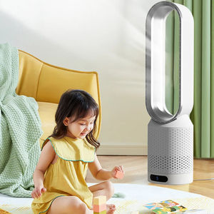 Mini Purificador de Aire Inteligente sin Aspas para Escritorio, Ventilador 2 en 1 con Circulación de Viento Natural, de Plástico para Mesa - Product Image 5