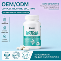 Capsule Probiotique Complexe OEM ODM Marque Privée Vente en Gros Mélange Prébiotique de Haute Qualité pour l'Équilibre Digestif et les Compléments Alimentaires