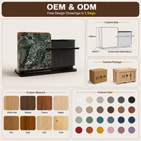 Comptoir de réception moderne de luxe en bois écologique, ensemble complet, personnalisable, avec caisse enregistreuse OEM pour hôtels et salons