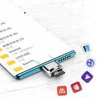 Adaptador personalizable para tableta móvil Mini tipo C OTG USB, lector de tarjetas externo del fabricante para teléfonos Android, tarjetas compatibles