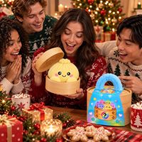 Série de figurines en peluche mystère arc-en-ciel, collection de poupées Bao Kawaii, cadeau d'anniversaire pour garçons et filles, fournisseur