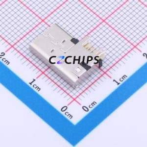 HC-GAP-ACF012-1T USB Connector Through hole Component (THT) Connector Type-C Female Side Insert 14P - Product Image 2