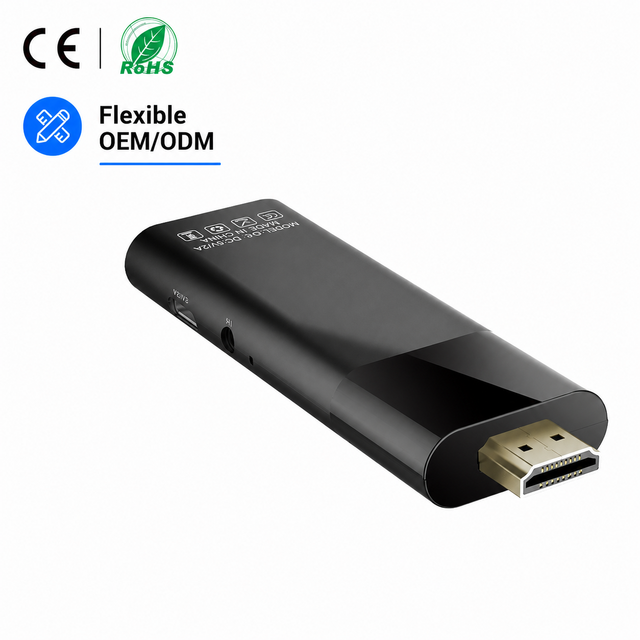 Customizable Q6 TV Stick Android 10 H313 CPU 2G 16G Smart Player with Virtual Logo Support for OEM ODM
