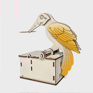 Stuzzicadenti scatola scienza esperimento giocattoli in legno assemblea bambini puzzle giocattolo scienza in legno 3D educazione giocattoli in legno - Product Image 2