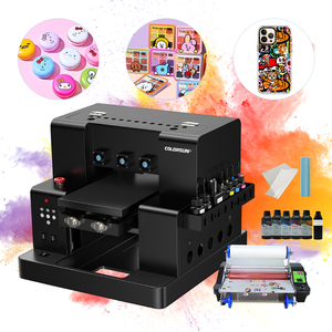 FREE SHIPPING US Warehouse <b>Cheap</b> and Professional L805 Flatbed UV Printer with Varnish <b>Machine</b> for Phone Case Acrylic Metal - Product Image 1