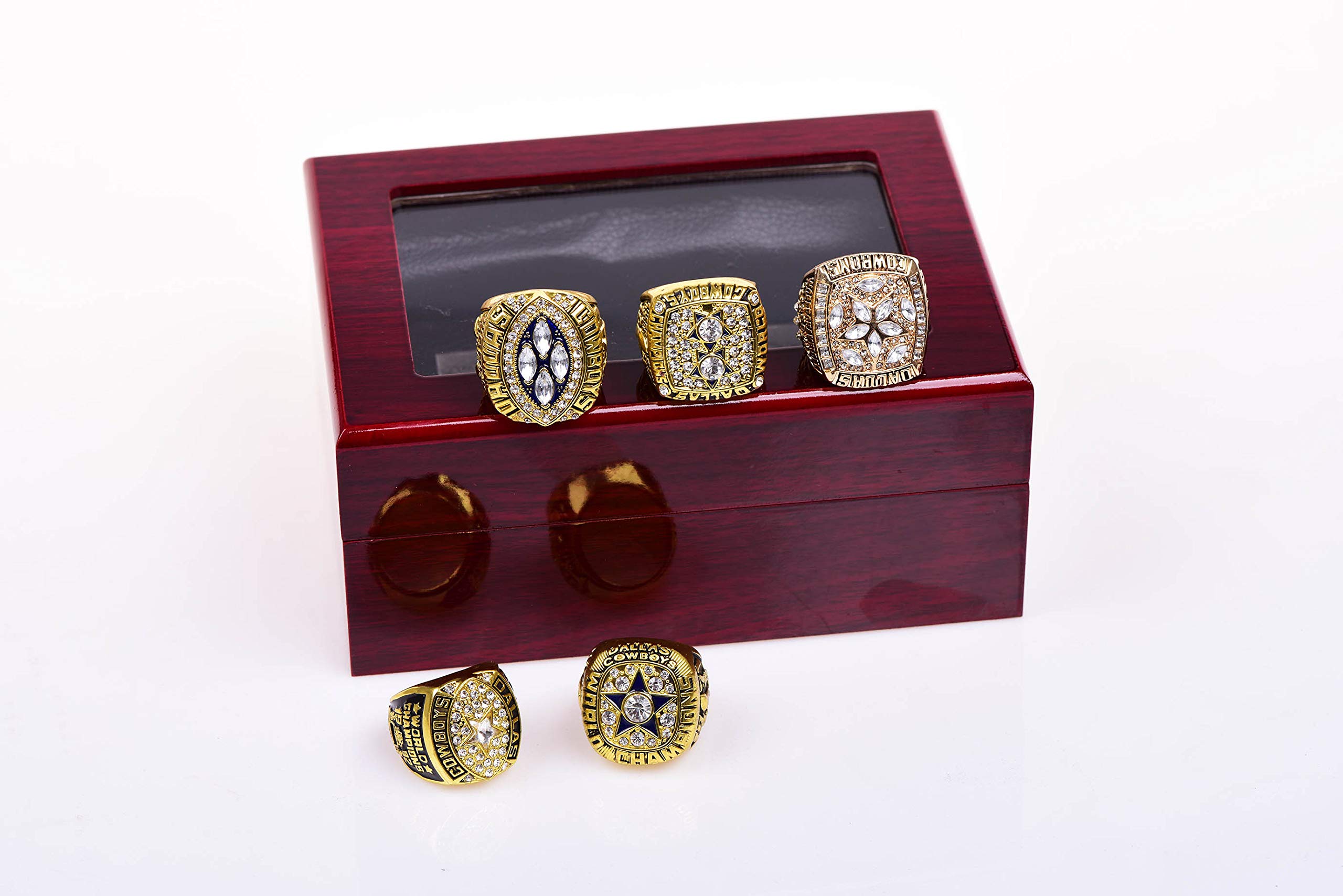 Dallas Cowboys Silver Championship Ring - NFL Fans Gift
