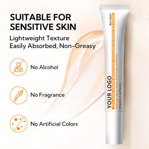 Bosman OEM ODM cuidado de la piel fábrica logotipo personalizado 20ml vitamina C cafeína bolsa de ojos crema vitamina C ojeras contorno de ojos crema - Product Image 5