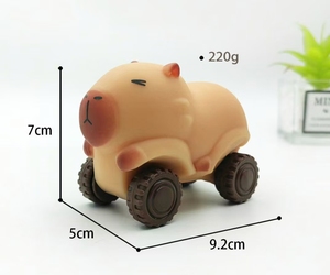 Squishy Capybara Căng Thẳng Quả Bóng Đầy Với Cát Bóp Đồ Chơi Siêu Vui Vẻ Động Vật Căng Thẳng Cứu Trợ Bóng Kéo Trở Lại Xe Cho Bé Và Thanh Thiếu Niên - Product Image 2