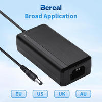 Adaptor Daya Desktop DC Universal 12V 5A 60W dengan Steker UE untuk DVD Hard Disk Konferensi Video