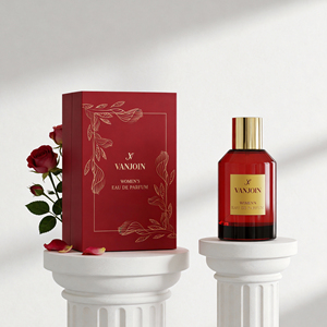 Flacone di Profumo in Vetro Ricaricabile di Lusso Personalizzato, Vuoto, 30ml 50ml 100ml, Cilindrico, Portatile, con Tappo Dorato - Product Image 2