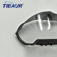 Couvre-phare en plastique TIEAUR, couvre-phare, pièces automobiles, verre de phare, deux couleurs pour X3/E83 2004-2010