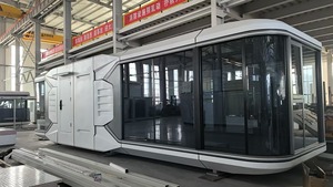 Luxury Residential Smart Home Modern Space Capsule Mobile <b>House</b> Tiny Modular <b>Prefab</b> Guest <b>House</b> - Product Image 4