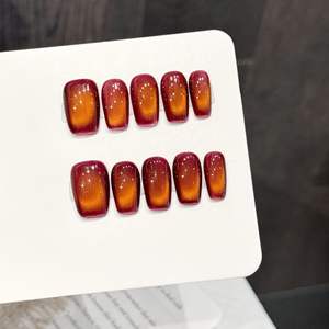 Polvo Estereoscópico 3D con Degradado Marrón, Estilo Nuevo de Diamante Araña. Hecho a Mano, Apto para Colocar en las Uñas para su Uso - Product Image 6