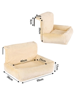 Giường ngủ treo mùa đông cho mèo, bền chắc và thoải mái, có chức năng sưởi ấm, họa tiết chắc chắn, võng cho mèo và chó - Product Image 5