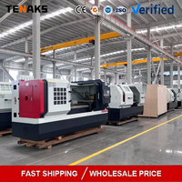 Tour CNC à banc horizontal haute précision et robuste CK6150, machine multifonction avec commande GSK