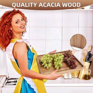 Acacia Wood <b>Tray</b> Japanese Rectangular Style Natural Color Hotel Dining Serving Plate Bread Fruit <b>Tea</b> <b>Tray</b> - Product Image 4