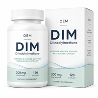 Complément DIM professionnel : Capsules de Diindolylméthane avec extrait de poivre noir pour le soutien de l'équilibre hormonal – Marque privée OEM
