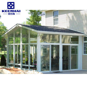 Fournisseur chinois pergola préfabriquée serre de culture en intérieur véranda préfabriquée en aluminium - Product Image 3