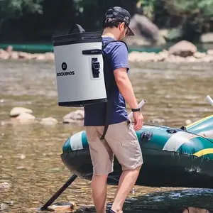 ROCKBROS Sommer Picknick BBQ Kühltasche total wasserdicht 20L große Kapazität kalte Getränke Rucksack Angeln Road Trip Kühlbox - Product Image 3