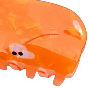 Pinza para el pelo de perro Zi Corgi, material plástico duradero, 8,5 cm, diseño de dibujos animados naranja para mujeres y niñas - Product Image 5