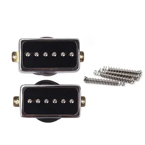 GMB211 Remplacement Pick-Up Ensemble P-90 Alnico 5 Micro Simple Lot de 2 Micros de Guitare