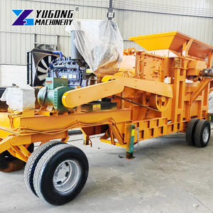 YG Hot Sale Pe150x250 Mobile Gold Ore diesel Rock <strong>Jaw</strong> <strong>Crusher</strong> Machine Stone <strong>Crusher</strong> with Vibrating Screen - Product Image 6