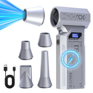 高効率圧縮エアダスターブラシレスモーターエアブロワーターボジェットファン充電式ポータブルミニエアダスターブロワーLED - Product Image 5