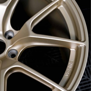 Cerchi in Lega da 17, 18, 19 Pollici con Design a <span class=keywords><strong>5</strong></span> Razze a Y, Finitura Oro Opaco per Auto Passeggeri - Product Image 2