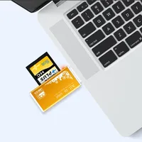 Lector de Tarjetas USB 4 en 1 de Aleación con Soporte para SD/TF/M2/MS/Pro/Duo/MMC/SDHC e Indicador LED