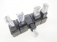 Adaptateur d'extension réseau RJ45 Cat 5E 6E Cat7 mâle à femelle Lan Ethernet 90 degrés 270 degrés haut vers le bas gauche droite multi-angle