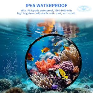 Energy-Efficient 1.5m P2 LED <b>Plate</b> Multi-Color Easy Install Circular LED Panel App Control Indoor Decoration Companies - Product Image 4