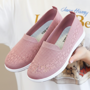 2025 nuovo arrivo scarpe basse Casual da donna in tessuto traspirante - Product Image 1