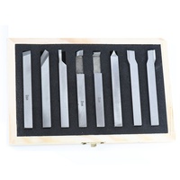 Outil De Tour Set alat bubut Hss, Set mata bubut Solid Hss Post Bitset