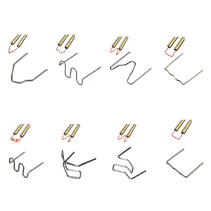 Pistola de <span class=keywords><strong>grapas</strong></span> caliente para <span class=keywords><strong>plástico</strong></span>, 8 tipos de <span class=keywords><strong>grapas</strong></span> de calor para <span class=keywords><strong>soldar</strong></span> y reparar <span class=keywords><strong>plástico</strong></span>, paquete de 100 unidades en bolsa OPP - Product Image 3