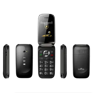 Econ c201g 2.4 polegadas telefone celular duplo, cartão sim gsm flip 2g com câmera vibratória fm bt