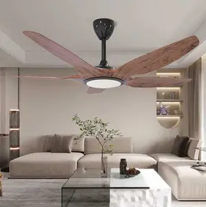 48inch Low Noise Dc Motor Remote Control Ceiling Fan Modern Led High Quality Ceiling Fan With Light