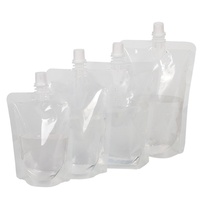 Sachets souples transparents de qualité alimentaire pour jus, boissons et médicaments chinois, emballages composites jetables en gros