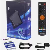 Meilleure Marque d'Expédition - Nouvelle Box TV Android V-s-e-e-B-o-x V-5 Pro avec Télécommande à Commande Vocale - Pack Ultime 8K - 1